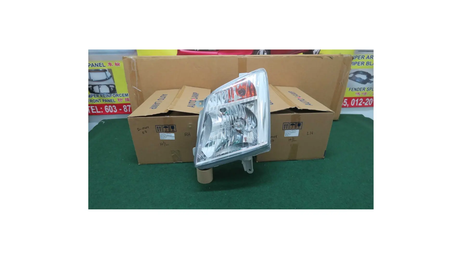 HEAD LAMP , ISUZU D-MAX 07-11' 2.5 LEFT -C *NO PROJECTOR*